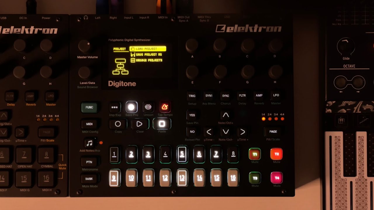 Digitone Sleepy Time - Making an Ambient Track