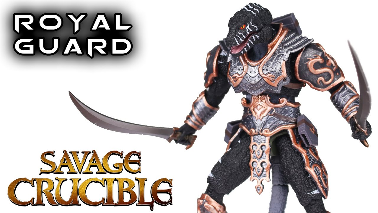 Savage Crucible ROYAL GUARD Action Figure Review