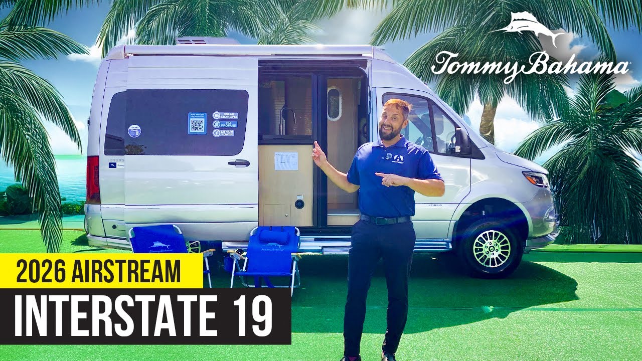 Island Vibes on the Road | All-New 2026 Airstream Interstate 19 Tommy Bahama Tour