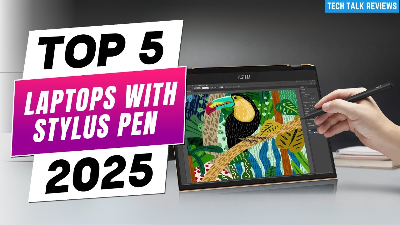 Top 5 Best Laptops with Stylus Pen 2025 | Perfect for Drawing, Note-Taking & Productivity!