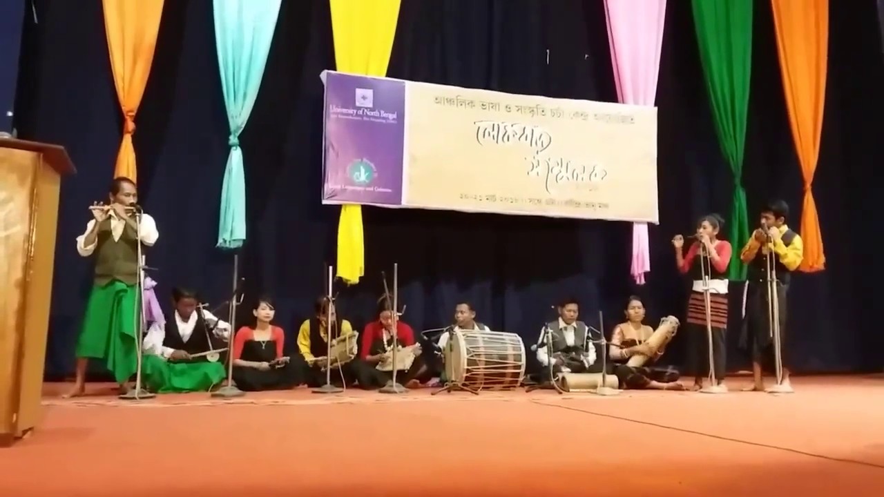 Dhimal instrument show