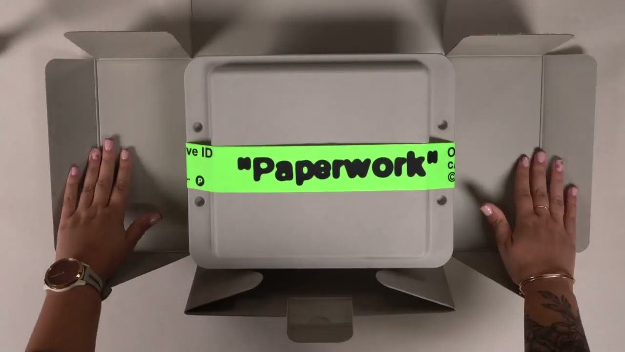 Colourform NGG Off White Paperwork Unboxing 2022