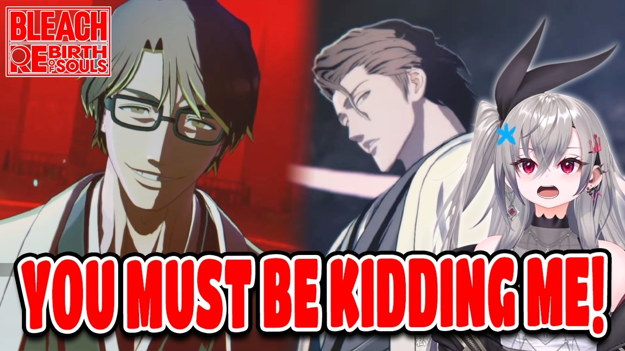 Riona Loses It at Aizen’s Betrayal in BLEACH: Rebirth of Souls Hololive【ENG SUB】