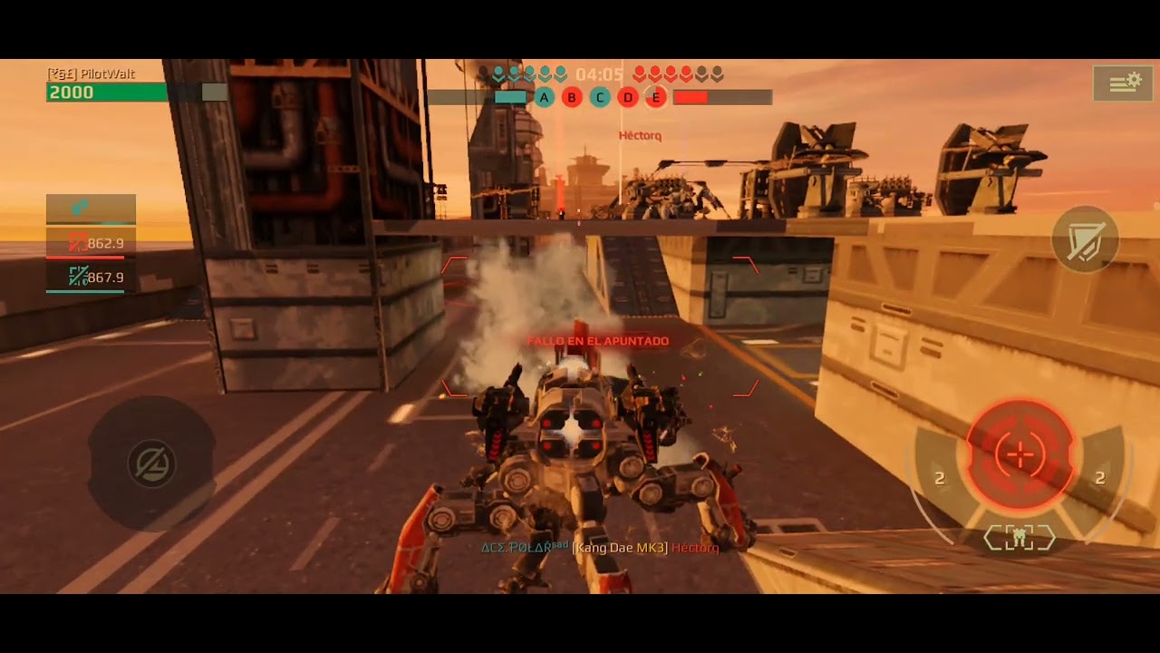 Targeting malfunction