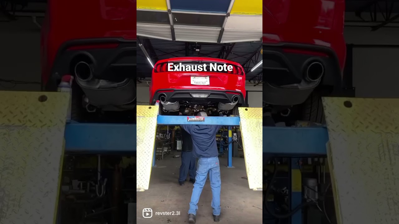 2021 Ford Mustang Ecoboost - MBRP Cat-Back Exhaust System Race 3