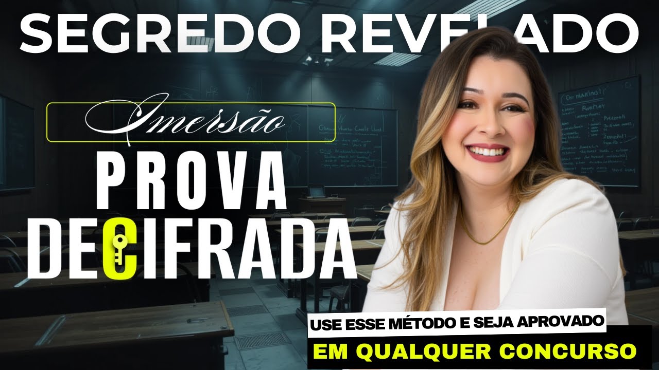 COMO ESTUDAR PARA QUALQUER CONCURSO PÚBLICO? - Professora Pamba