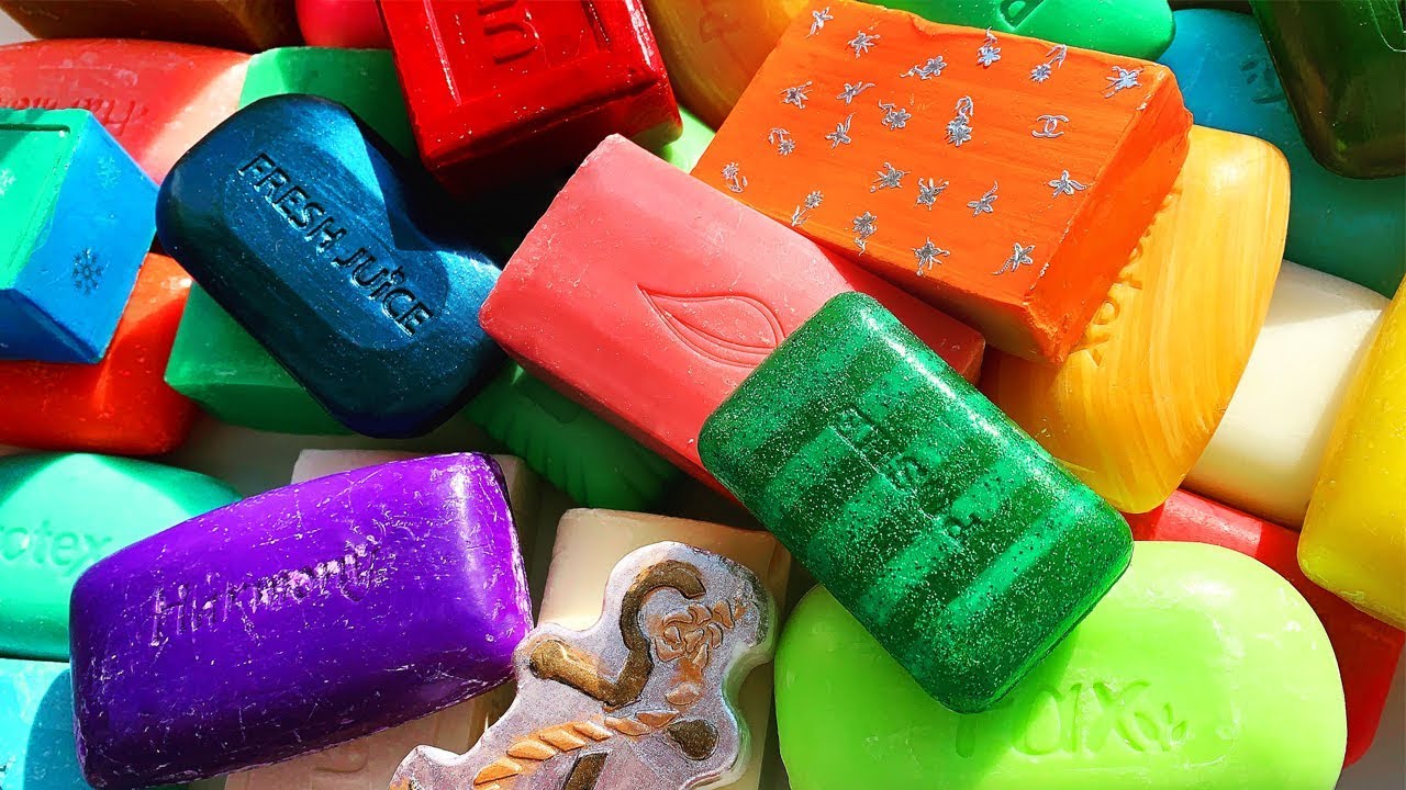 Satisfying Cutting ASMR video \ SOAP HAUL \ DRY SOAP carving \ Резка сухого, хрустящего мыла АСМР P2