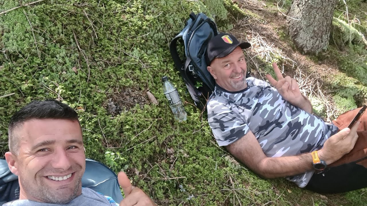 Cu Alex și Vlad după hribi 