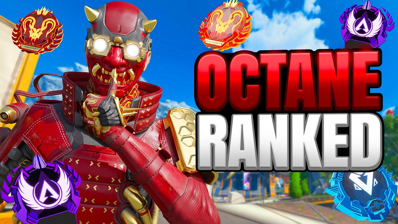 High Level Octane Ranked Gameplay - Apex Legends (No Commentary)