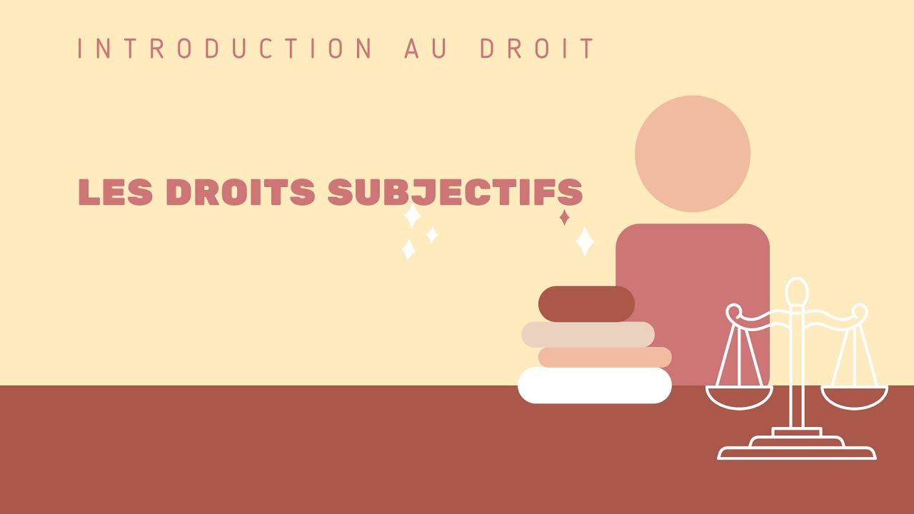 Les droits subjectifs