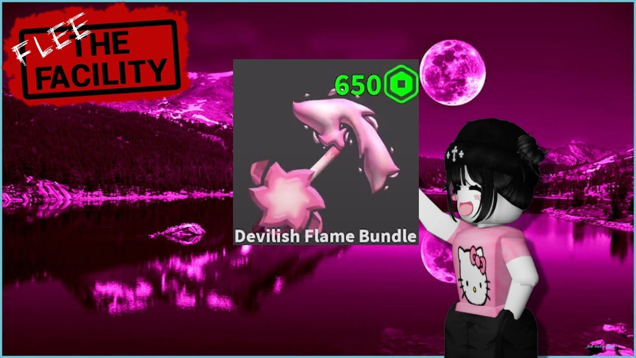 ROBLOX - Flee the facility - What people offer for devilish set?