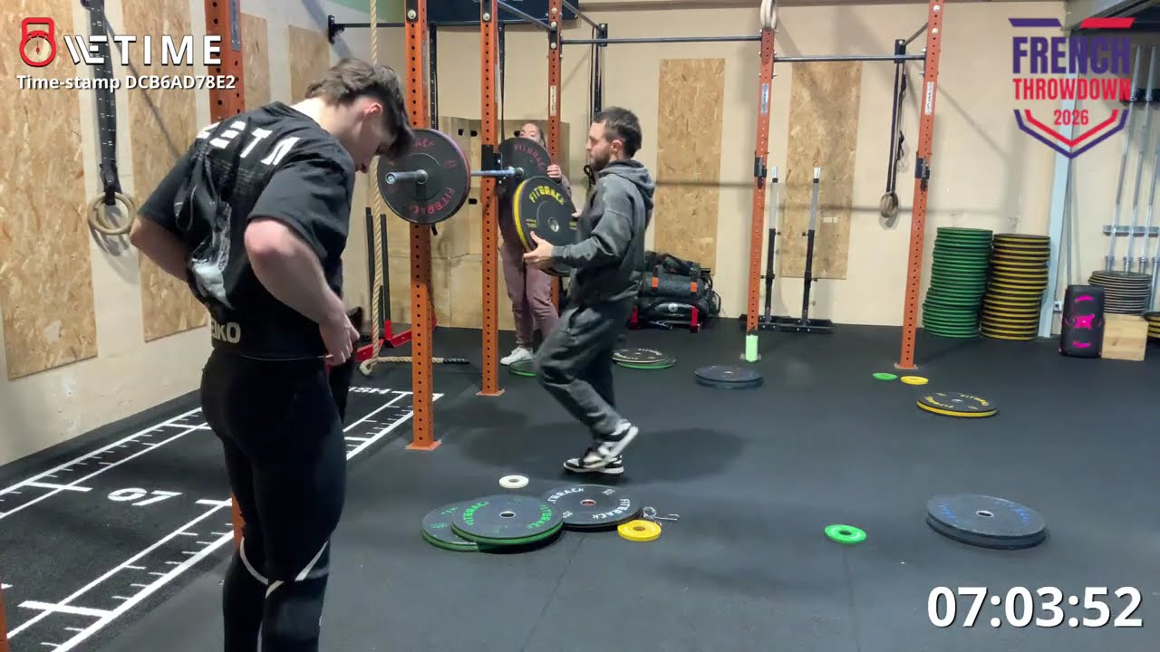 FRENCH TD 2026 - TEAM CROSSFIT KANOA INTER  - WOD 26.2 - 127KG / 101KG / 107KG