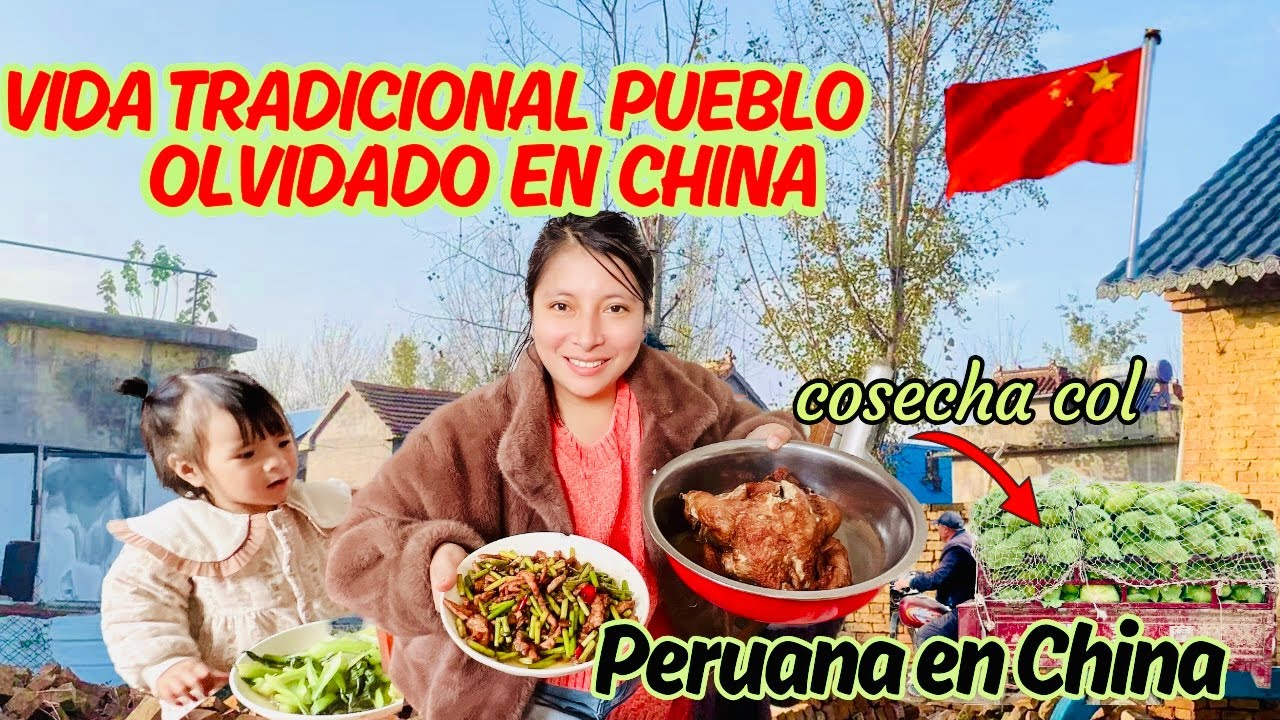 VIDA TRADICIONAL PUEBLO OLVIDADO CHINA|recetas de rurales chinas de los ancestros 符离集烧鸡