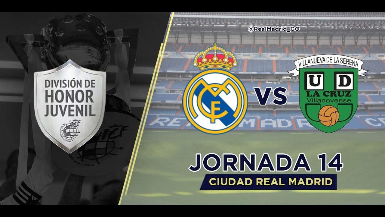 Real Madrid Juvenil A - Villanovense | División de Honor Juvenil 2020/21 | Jornada 14