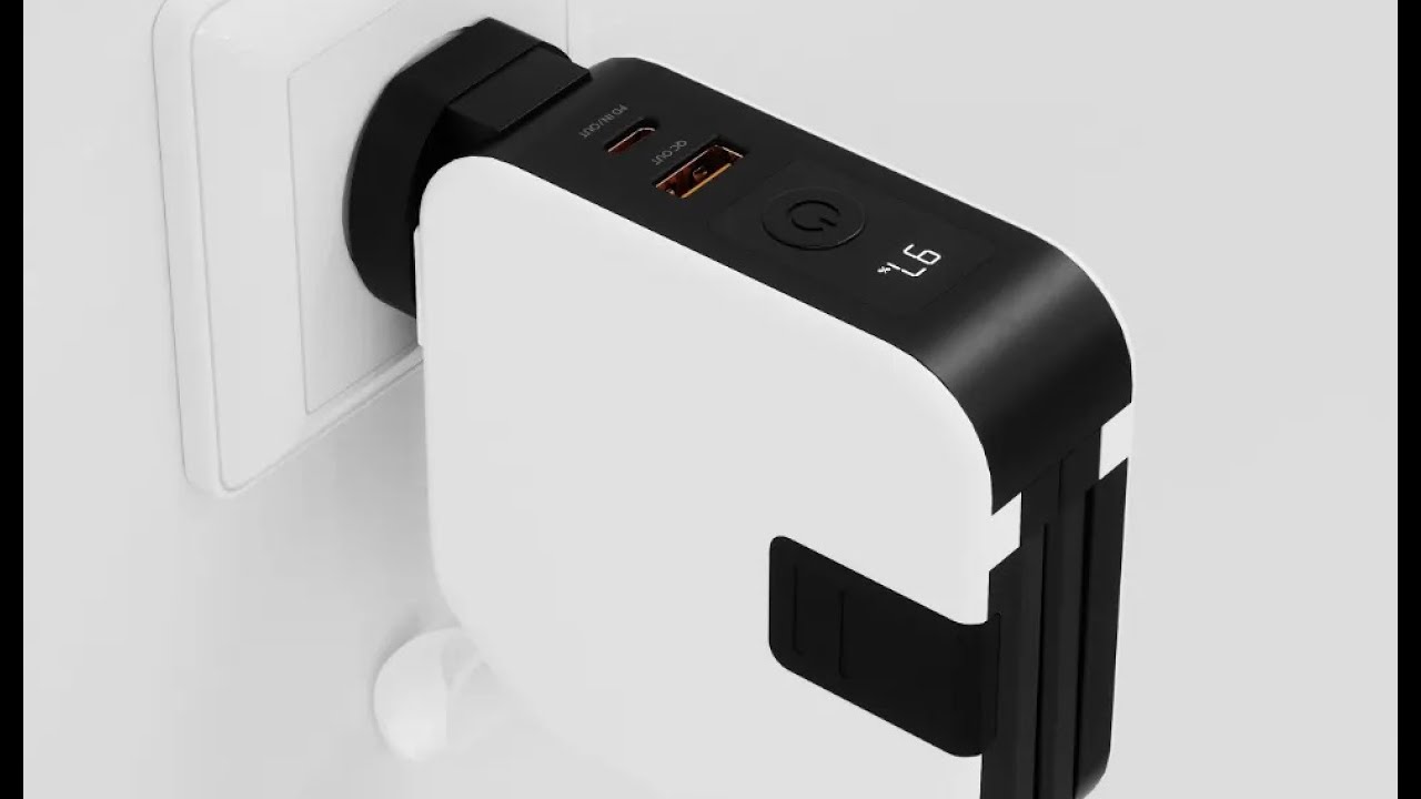 Snap Wireless PowerPak Universal 5 in 1 Travel Powerbank - 10000mAh by selected-lights