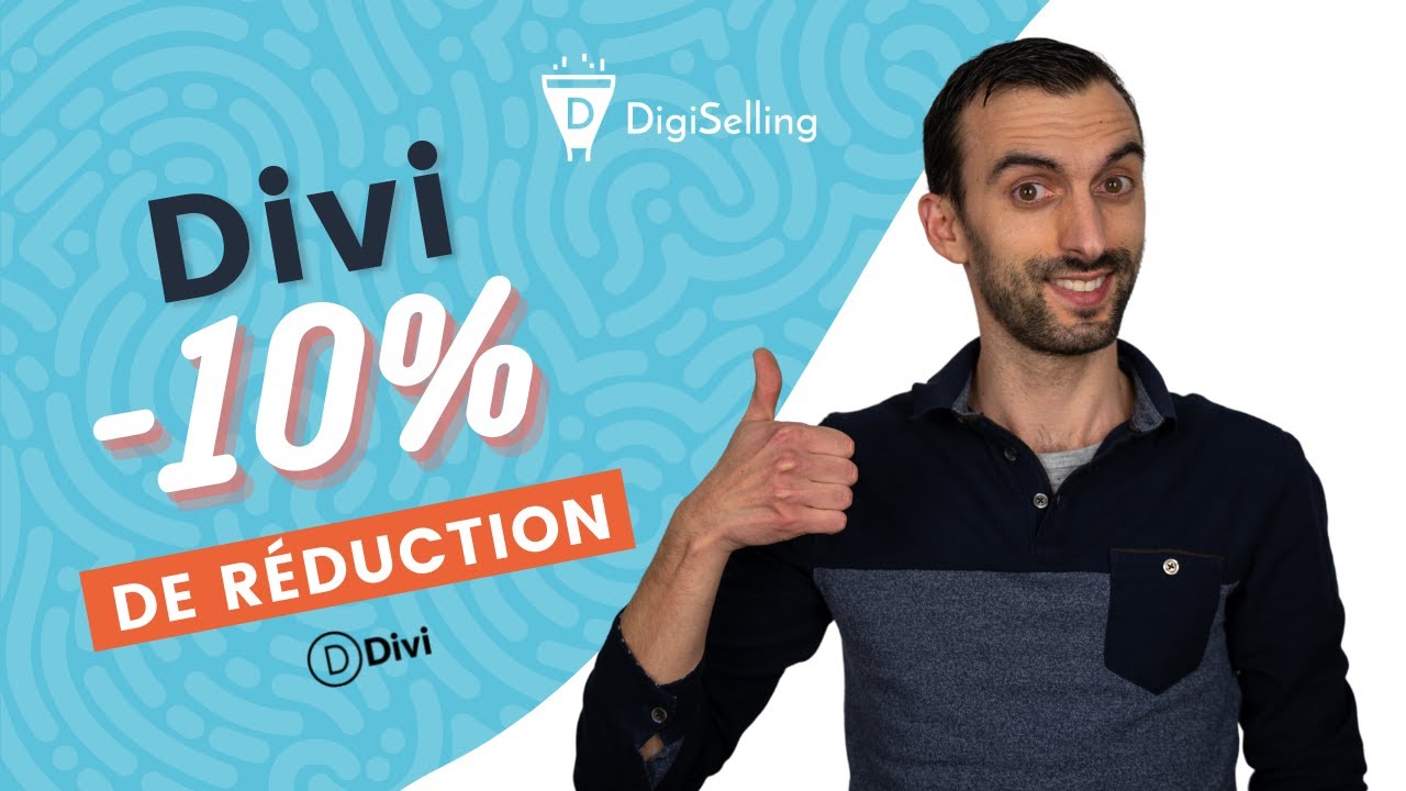 Divi d'Elegant Themes avec code promotion -10% de réduction [Installer Thème Divi sur WordPress]