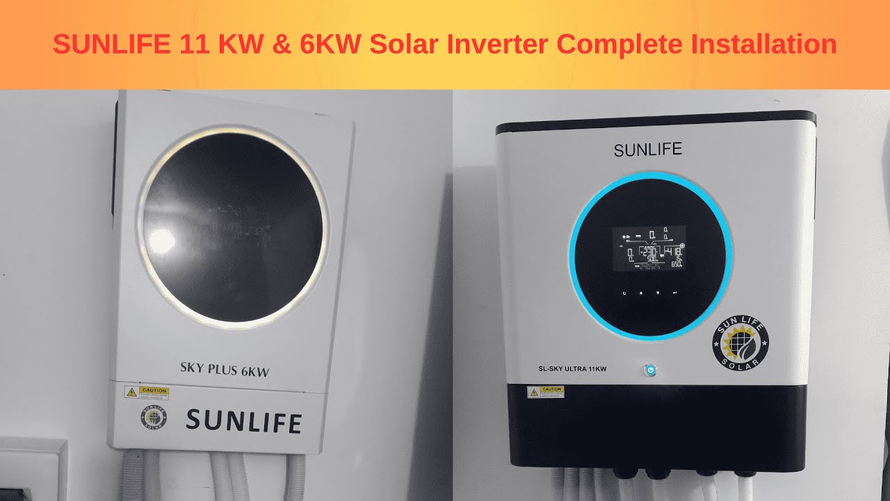 Full Load Test Solar Inverter Without Battery || SUNLIFE Solar Inverter Complete Installation.