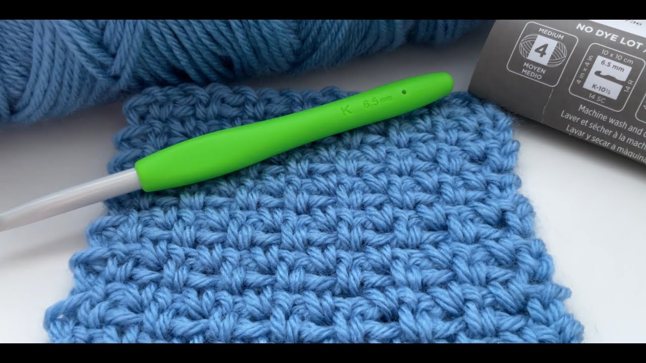 Woven Crochet Stitch Tutorial | How to Crochet