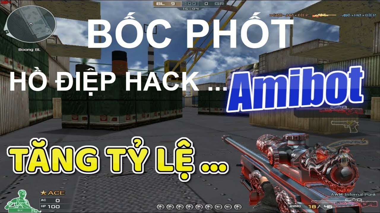 CFVN - Bốc Phốt Hồ Điệp HACK Amibot v&agrave; Tăng Tỷ Lệ Tr&uacute;ng Đạn | Hồ Điệp Ti&ecirc;n Tử |