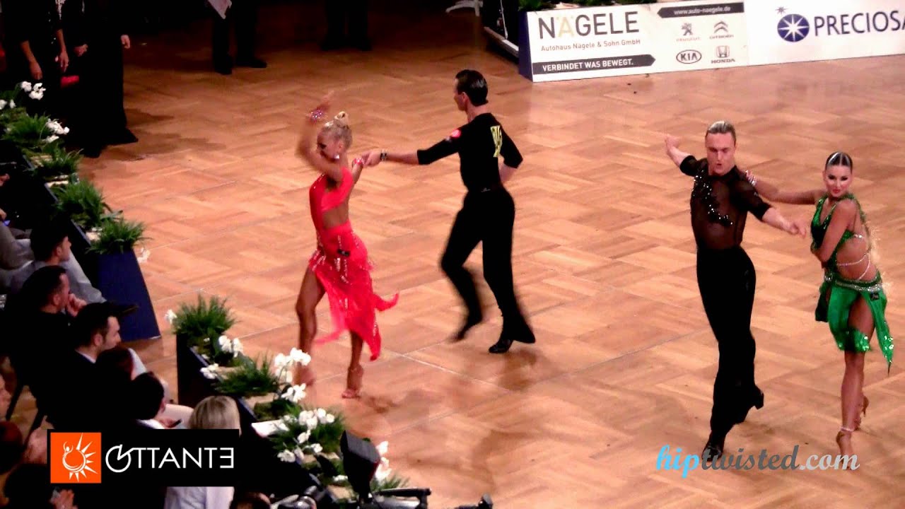 Armen Tsaturian - Svetlana Gudyno, GOC Stuttgart 2014, WDSF Grand Slam latin, 3. round - samba