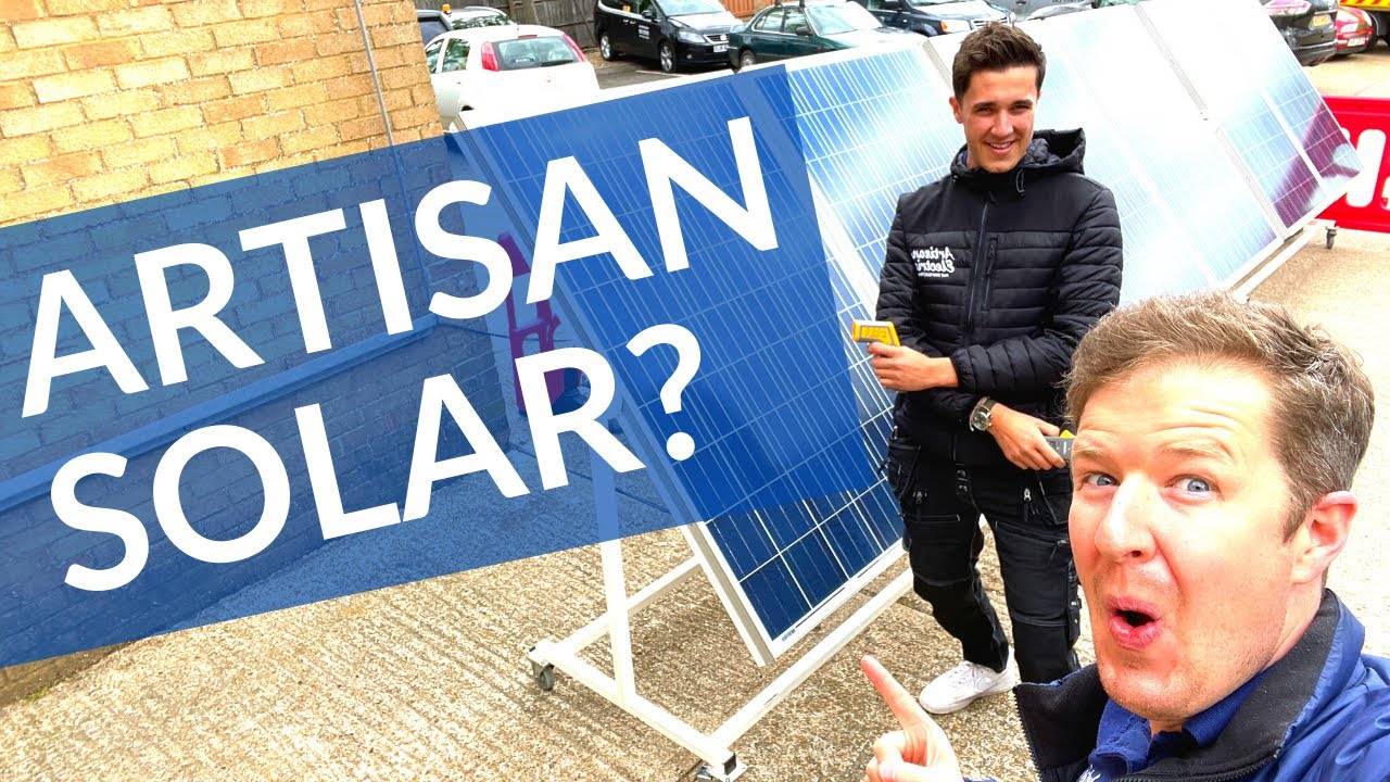 Learning to install Solar Panels - Electrician Life