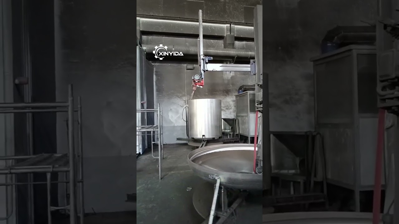 Xinyida dish end and tank body polishing machine