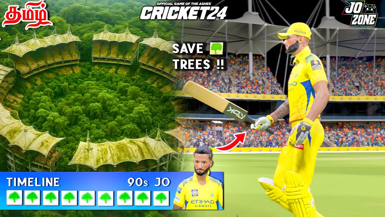 💛CRICKET 24 | SAVE NATURE ! | Jo Zone