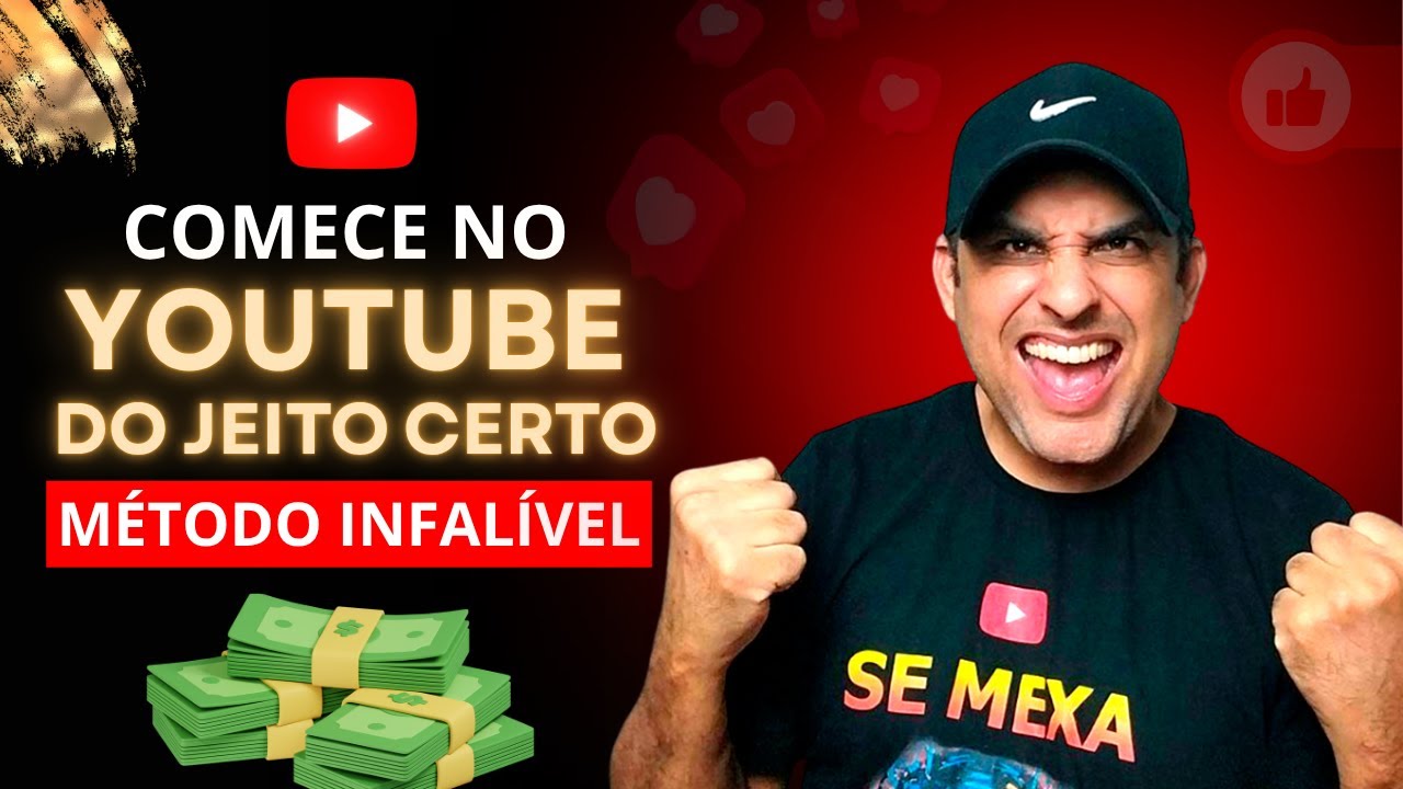 COMECE NO YOUTUBE DA FORMA CERTA E MONETIZE SEU CANAL MAIS RÁPIDO.