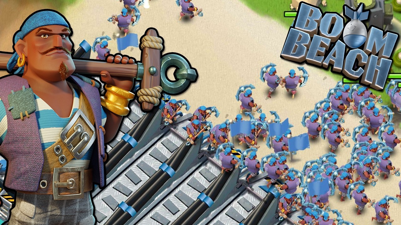Full Guerriers sur Boom Beach ( Un classique...)
