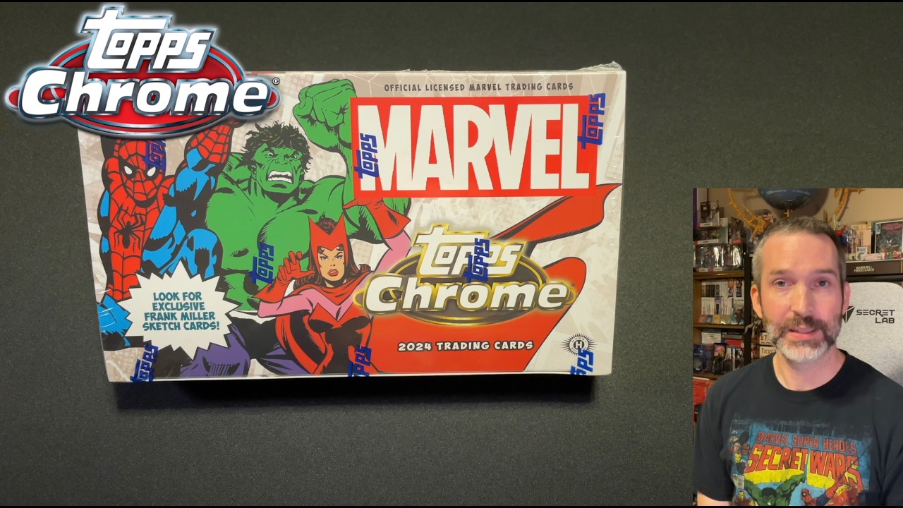 Best ever Chrome card stock? 2024 Topps Chrome Marvel