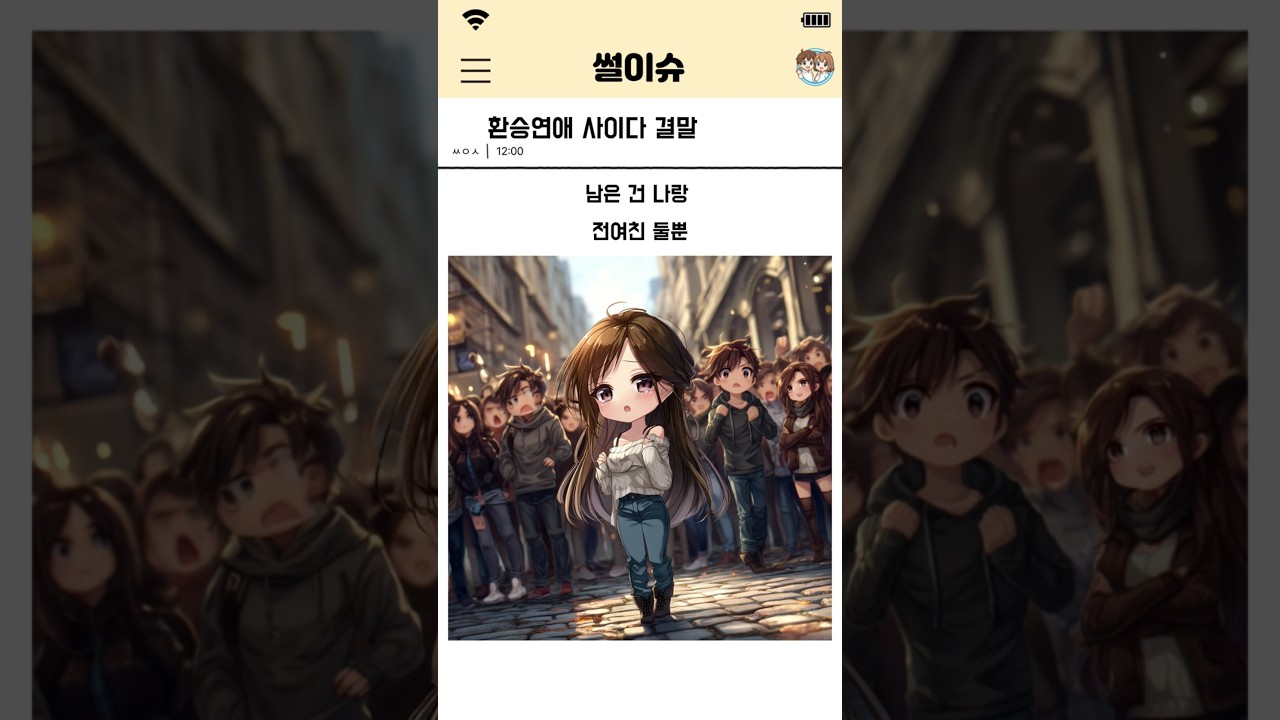 환승연애 사이다 결말  #썰 #애니 #환승연애 #사이다썰 #일상 #환승이별