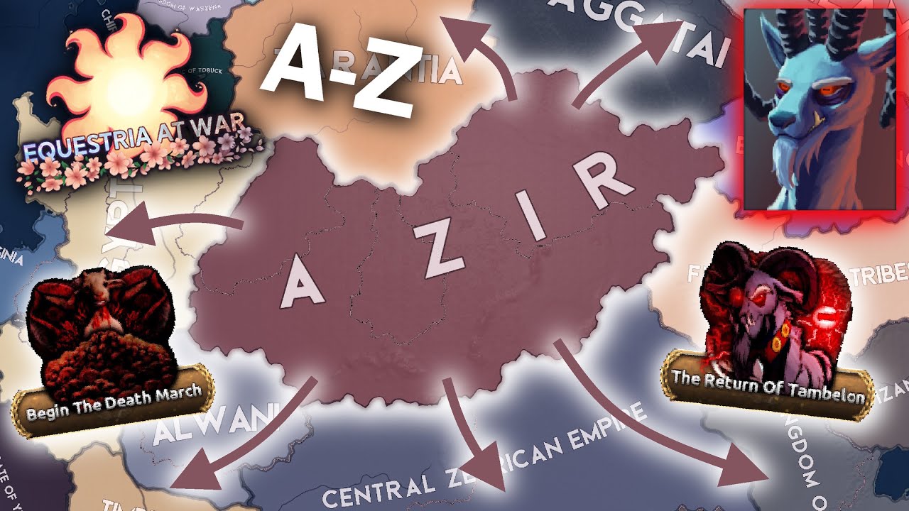 THE BEST SECRET PATH IN ALL OF HOI4?! | Equestria at War A-Z | Azir