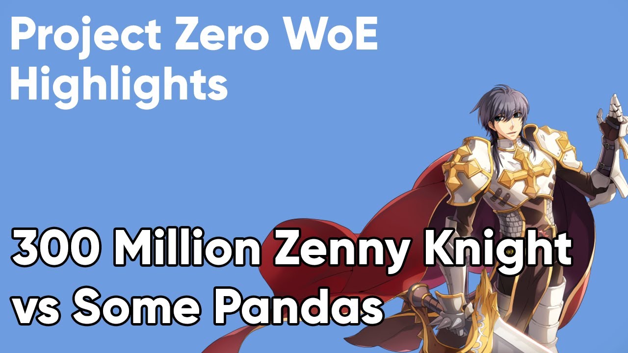 Project Zero WoE Highlights | Brandish Spear Knight - 1 Shot Montage