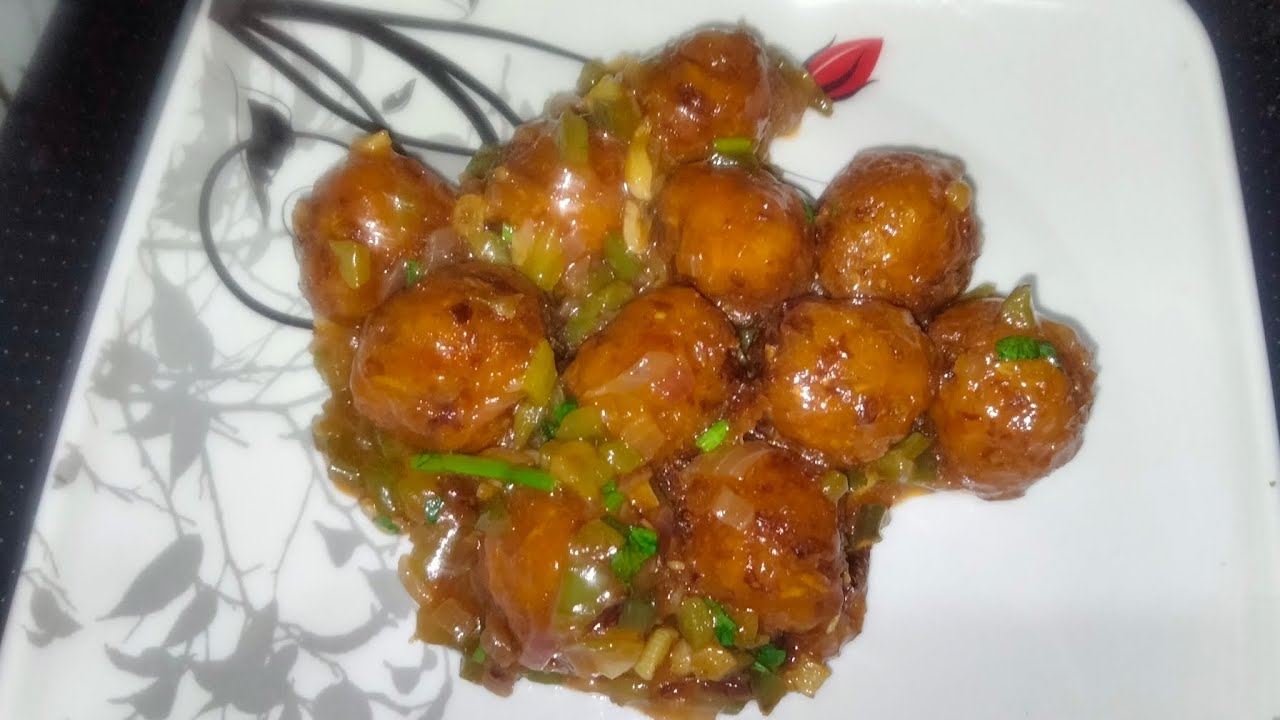 Garh Par Asan Tarike Se Manchurian Banane Ki Recipe 