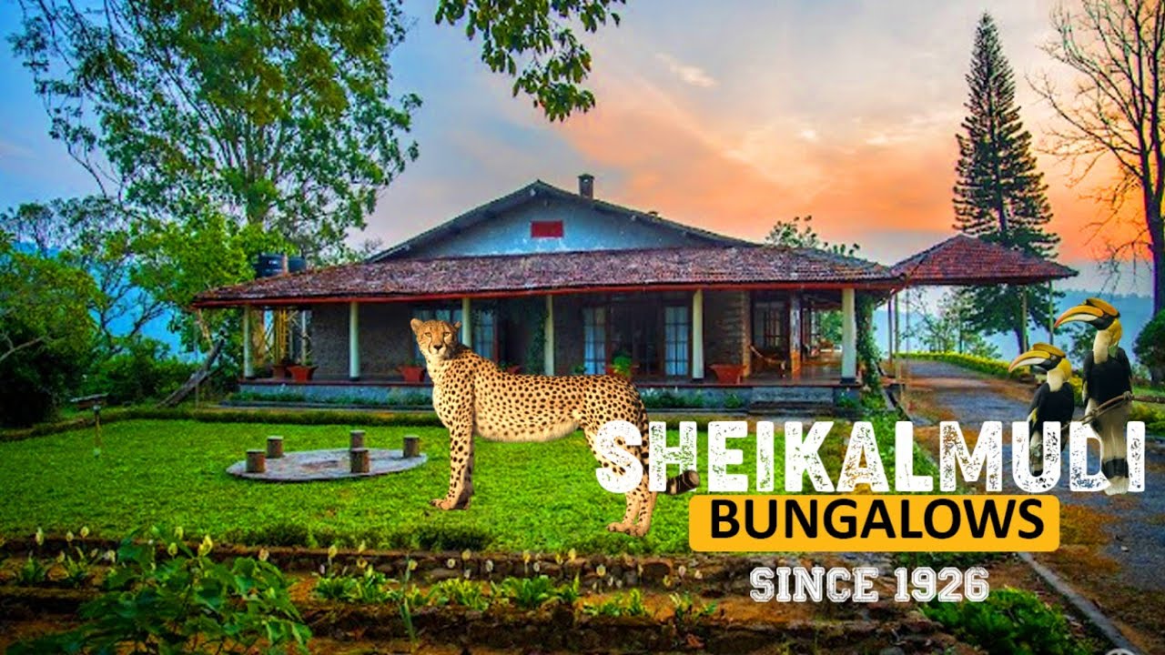 The first British bungalow Valparai | Sheikalmudi Bungalows | 4K