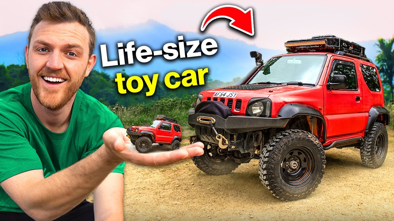 Camping in the Smallest 4x4 EVER (It's Tiny)