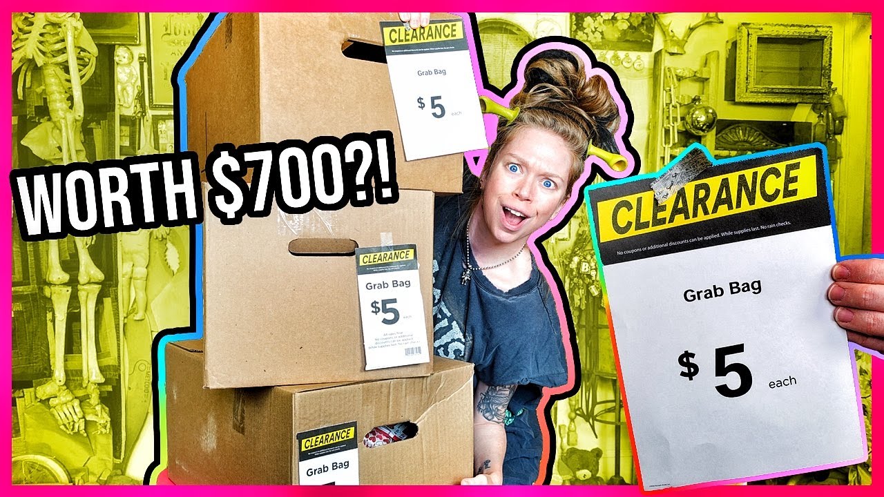 Michael's $5 GRAB BOX Mystery Unboxing! (ALL THIS FOR $5?!)