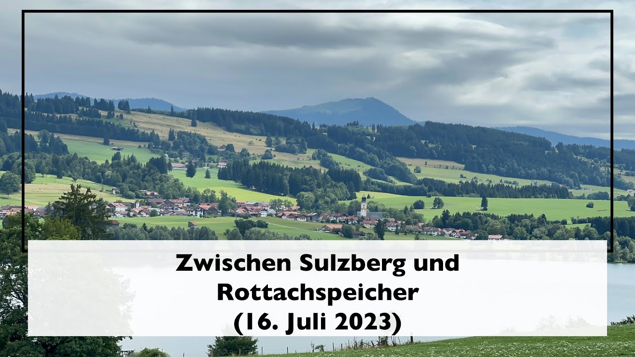Zwischen Sulzberg und Rottachspeicher (16. Juli 2023)