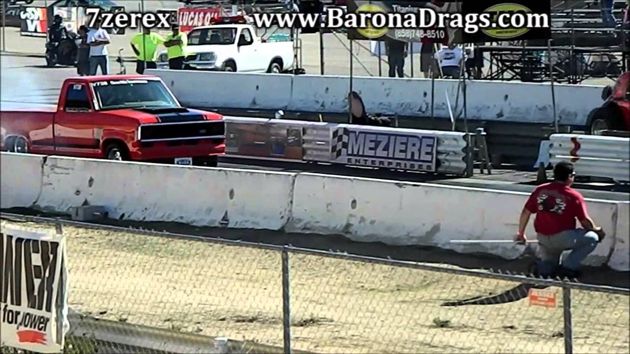 1985 Ford Ranger Drag Racing Barona Drag Strip 11-2-2013