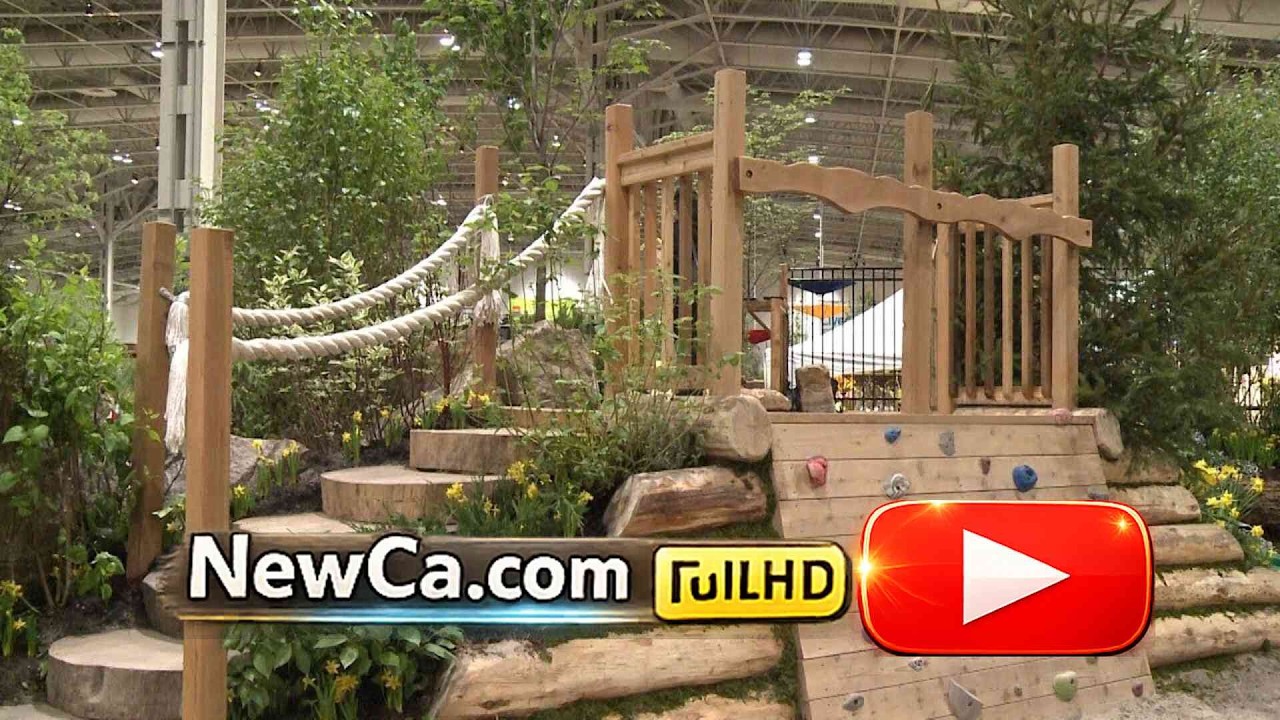 👧 The Bienenstock Natural Playgrounds at the Canada Blooms 2012 (HD)