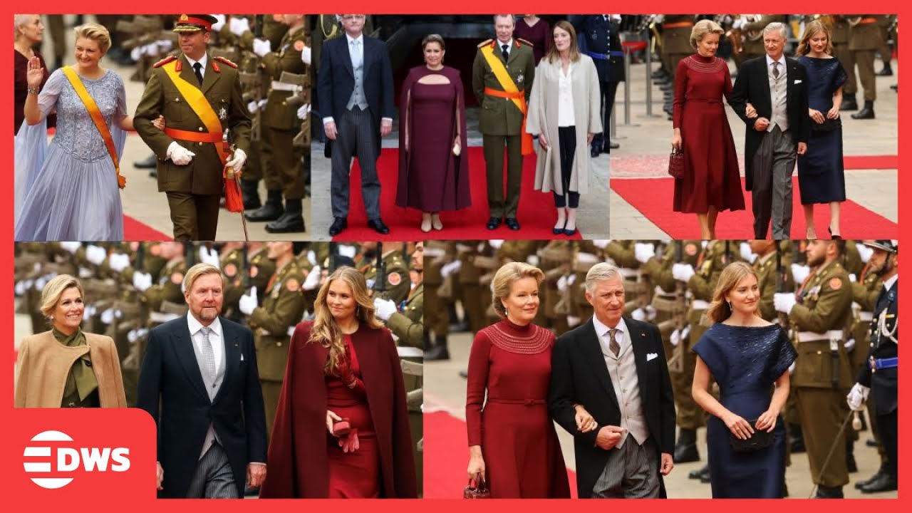 Luxembourg’s New Grand Duke Guillaume Sworn In | Royals & EU Leaders Arrive for Ceremony | AQ1E