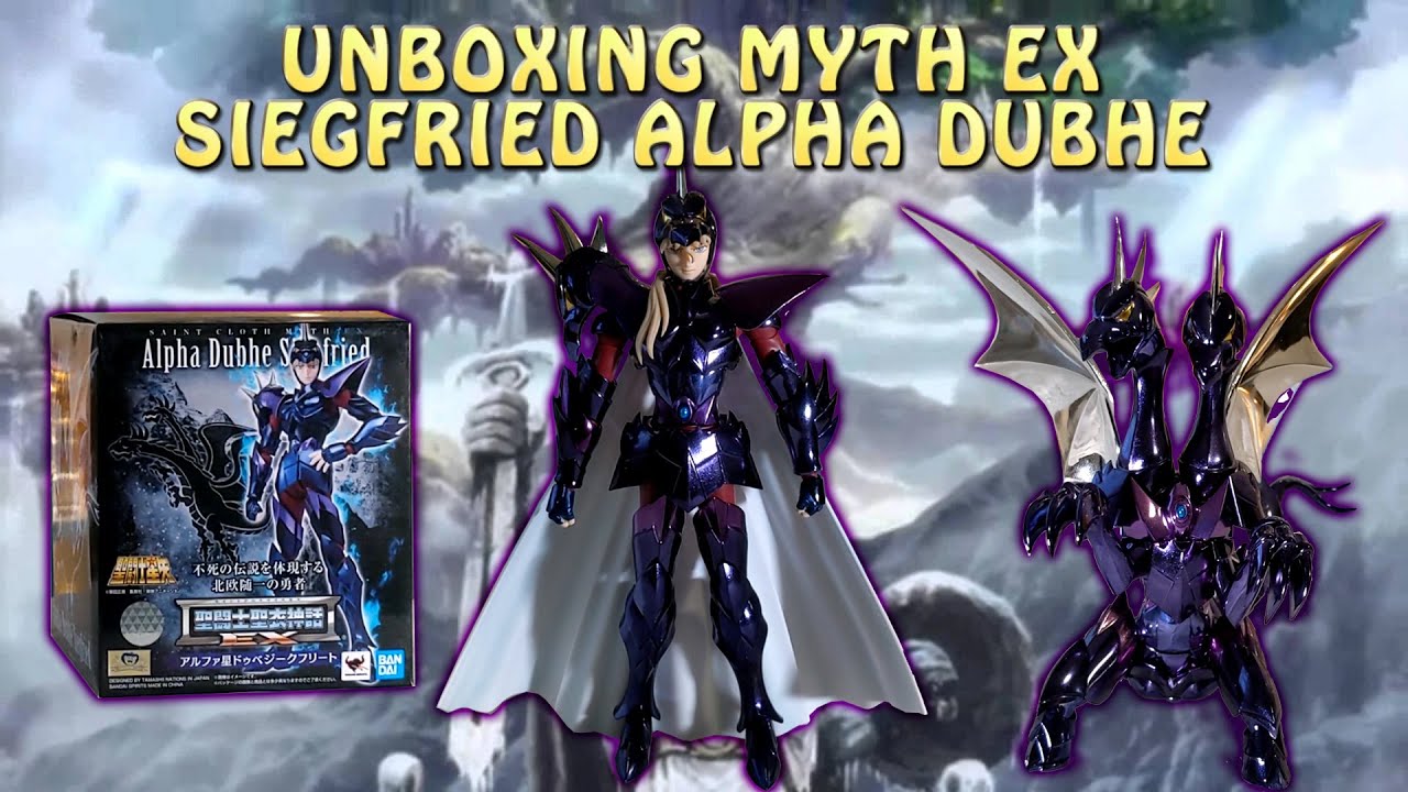 UNBOXING SIEGFRIED DE ALPHA DUBHE!! PRIMER DIOS GUERRERO DE ASGARD! Saint Seiya