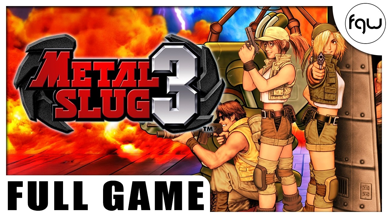 METAL SLUG 3 Gameplay Walkthrough FULL GAME (PC 4K 60FPS) - No Commentary