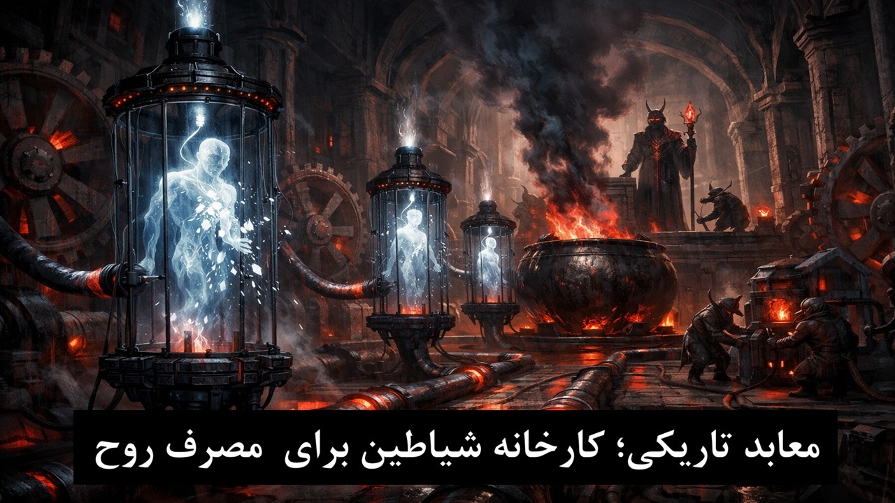 چگونه روح در چرخه تاریکی گرفتار و متلاشی می‌شود؟