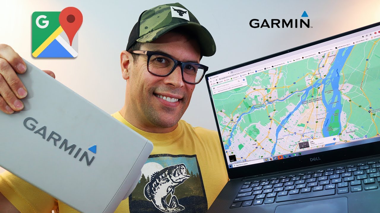 Как добавить путевые точки из Google Maps на Garmin Echomap и другие GPS-устройства!