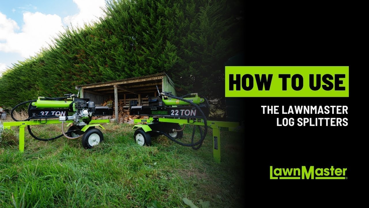 How to Use the LawnMaster Log Splitter