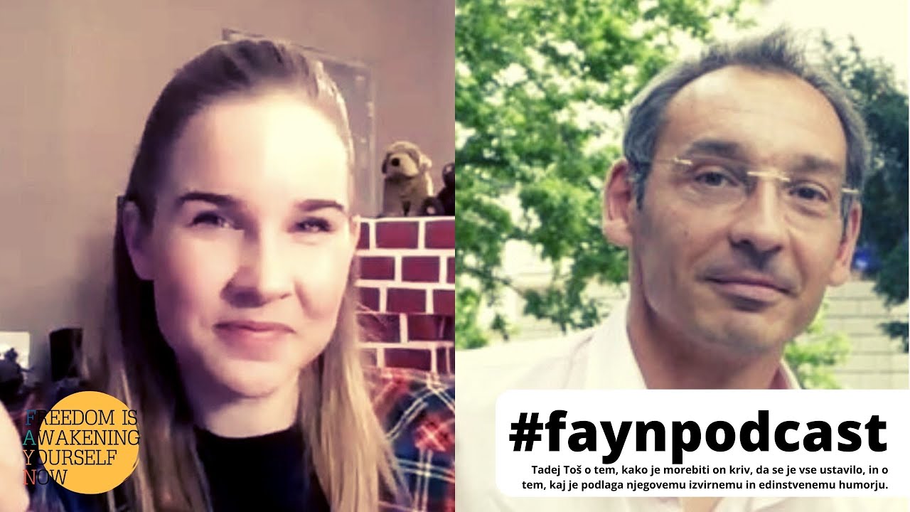 F.A.Y.N. Podcast z Majo Monrue: Tadej Toš o življenju in o tem, kako je nastal njegov unikaten humor