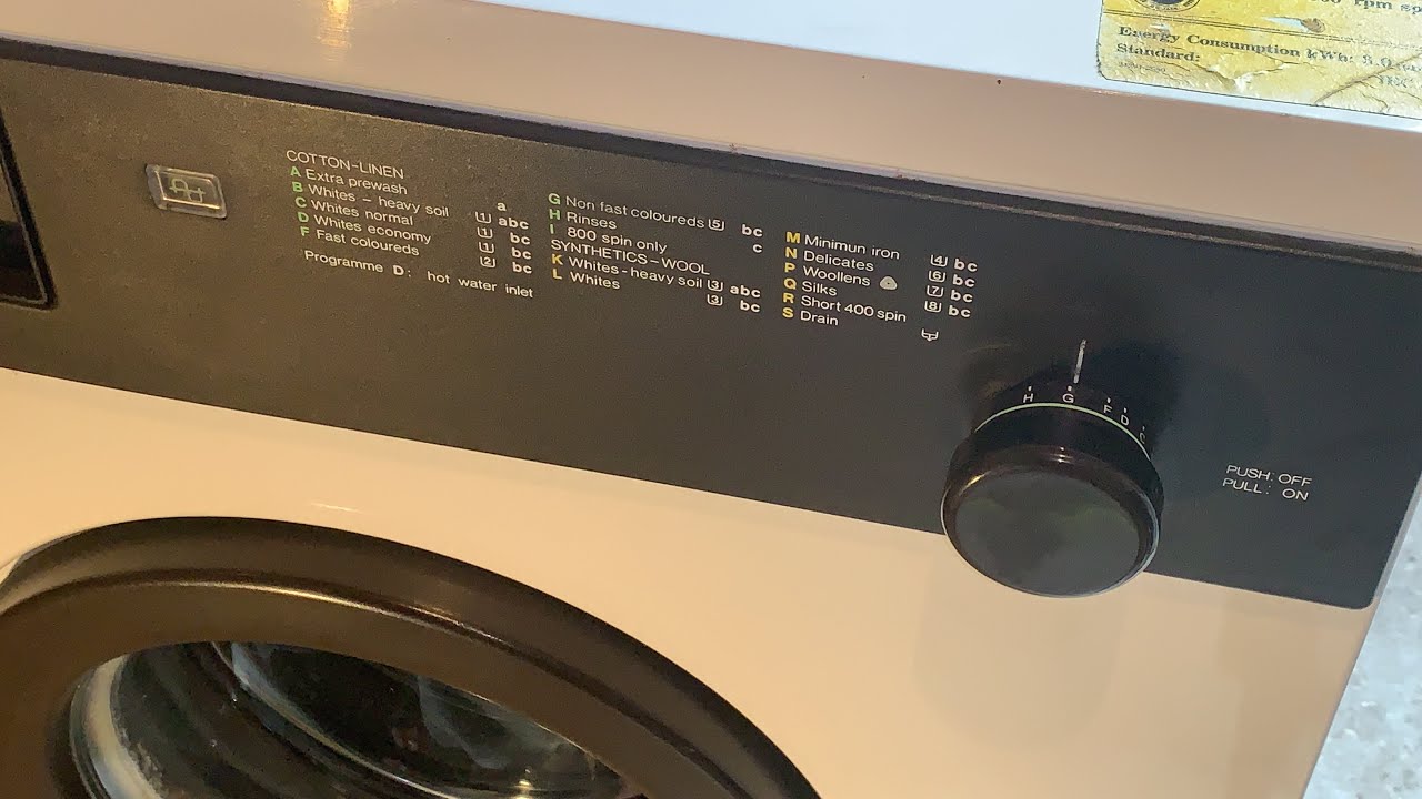 Zanussi Washcraft Z917 - Non Colourfast Cottons 40