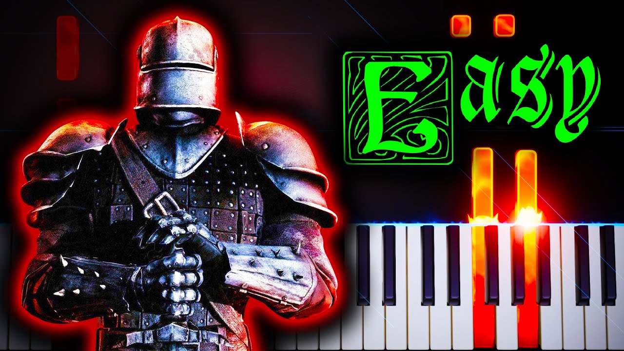 Carl Orff - O Fortuna (from Carmina Burana) - EASY Piano Tutorial