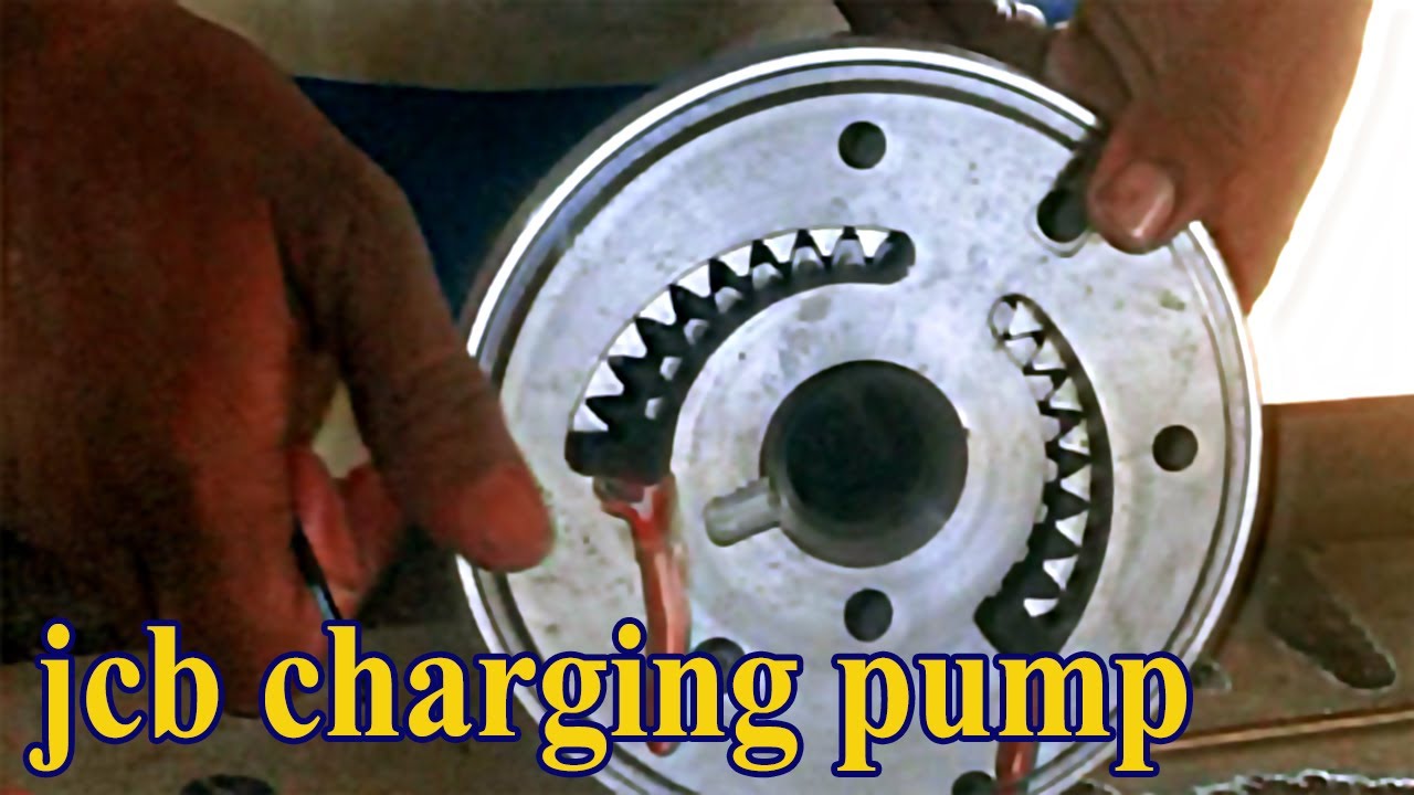 jcb charging pump inspection and repair